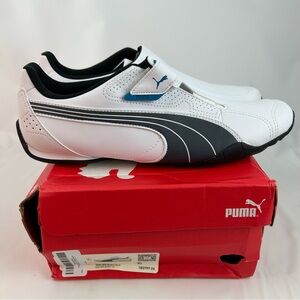PUMA Redon Move Men's White-dark shadow Black Shoes Sz 10.5